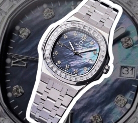 CARNIVAL 8160L2 SILVER DIAMOND MOP XÀ CỪ ĐEN FACE