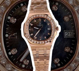 CARNIVAL 8160L2 ROSE DIAMOND MOP ĐEN XÀ CỪ FACE