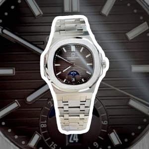  CARNIVAL 8110G MOONPHASE SILVER WHITE FACE 