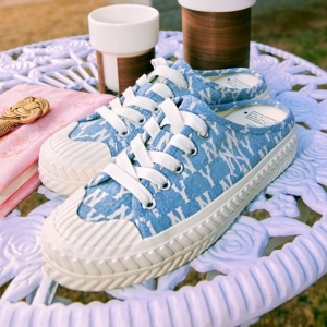 MLB MONOGRAM MULE LIGHT DENIM (1)