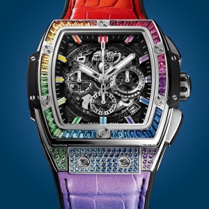 HUBLOT SPIRIT OF BIGBANG TITANIUM RAINBOW