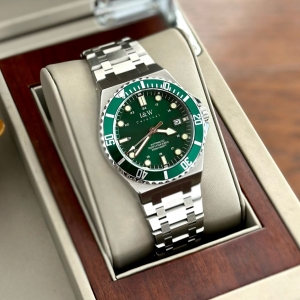 I&W Carnival Submariner 726G Green Silver