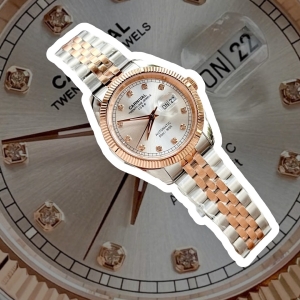 CARNIVAL 8131G DEMI ROSE WHITE FACE DIAMOND