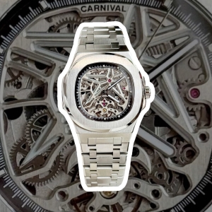  CARNIVALNAUTILUS 8118G2 SILVER GREY SKELETON