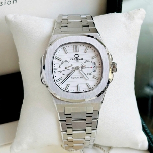 CARNIVAL 8158G SILVER WHITE FACE 