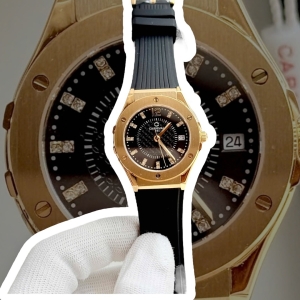 CARNIVAL 8173L GOLD BLACK VIỀN TRƠN