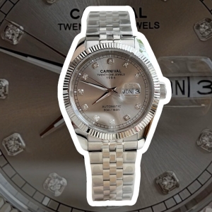 CARNIVAL 8131G SILVER DIAMOND SILVER FACE