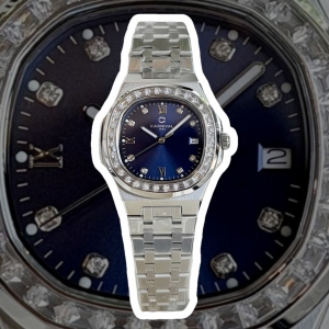 CARNIVAL 8160L2 SILVER DIAMOND BLUE NAVY FACE