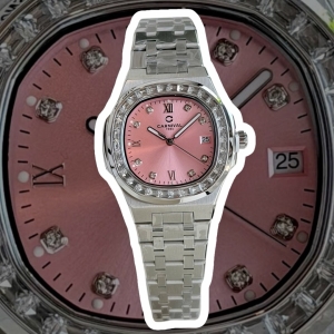 CARNIVAL 8160L2 SILVER DIAMOND PINK FACE