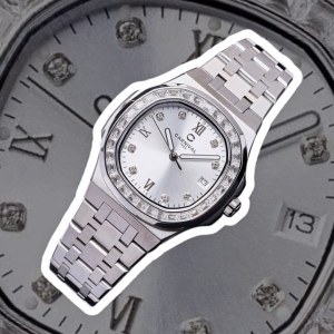CARNIVAL 8160L2 SILVER DIAMOND WHITE FACE