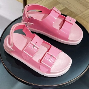 Gucci Mini Double G Saldan Pastel Pink Rubber 