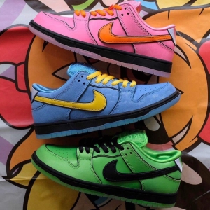 Dunk Low Pro Sp x Powerpuff Girls