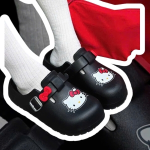  CLOG SANRIO X HELLO KITTY BLACK 🛹🦨