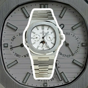 CARNIVAL 8179G SILVER WHITE FACE