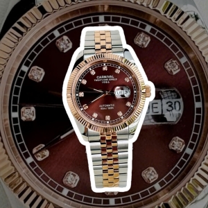 CARNIVAL 8131G DEMI ROSE CHOCOLATE DIAMOND