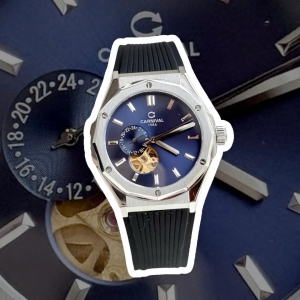 CARNIVAL 8189G SILVER CAO SU BLUE FACE