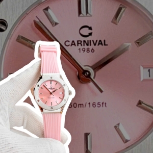 CARNIVAL 8168L SILVER PINK FACE