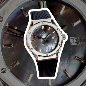 CARNIVAL 8168G SILVER CAO SU BLACK MOP FACE