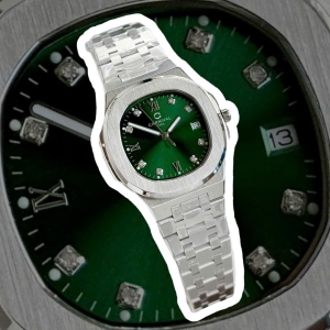 CARNIVAL 8160L DIAMOND SILVER GREEN WOMEN