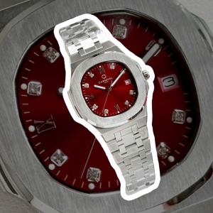 CARNIVAL 8160L DIAMOND SILVER RED WOMEN