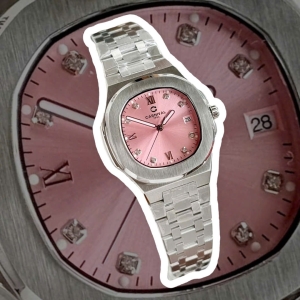 CARNIVAL 8160L DIAMOND SILVER PINK WOMEN