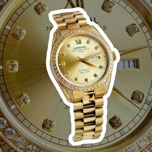 CARNIVAL 8907G GOLD DIAMOND GOLD FACE 