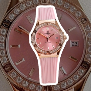 CARNIVAL 8168L2 ROSE PINK FACE DIAMOND 
