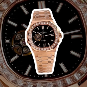 CARNIVAL 8128G ROSE DIAMOND BLACK FACE