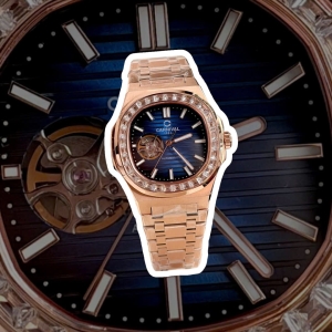 CARNIVAL 8128G ROSE DIAMOND BLUE FACE