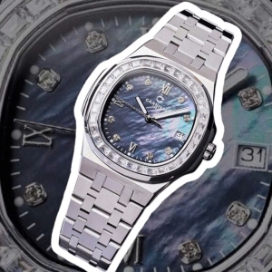 CARNIVAL 8160L2 SILVER DIAMOND MOP XÀ CỪ ĐEN FACE